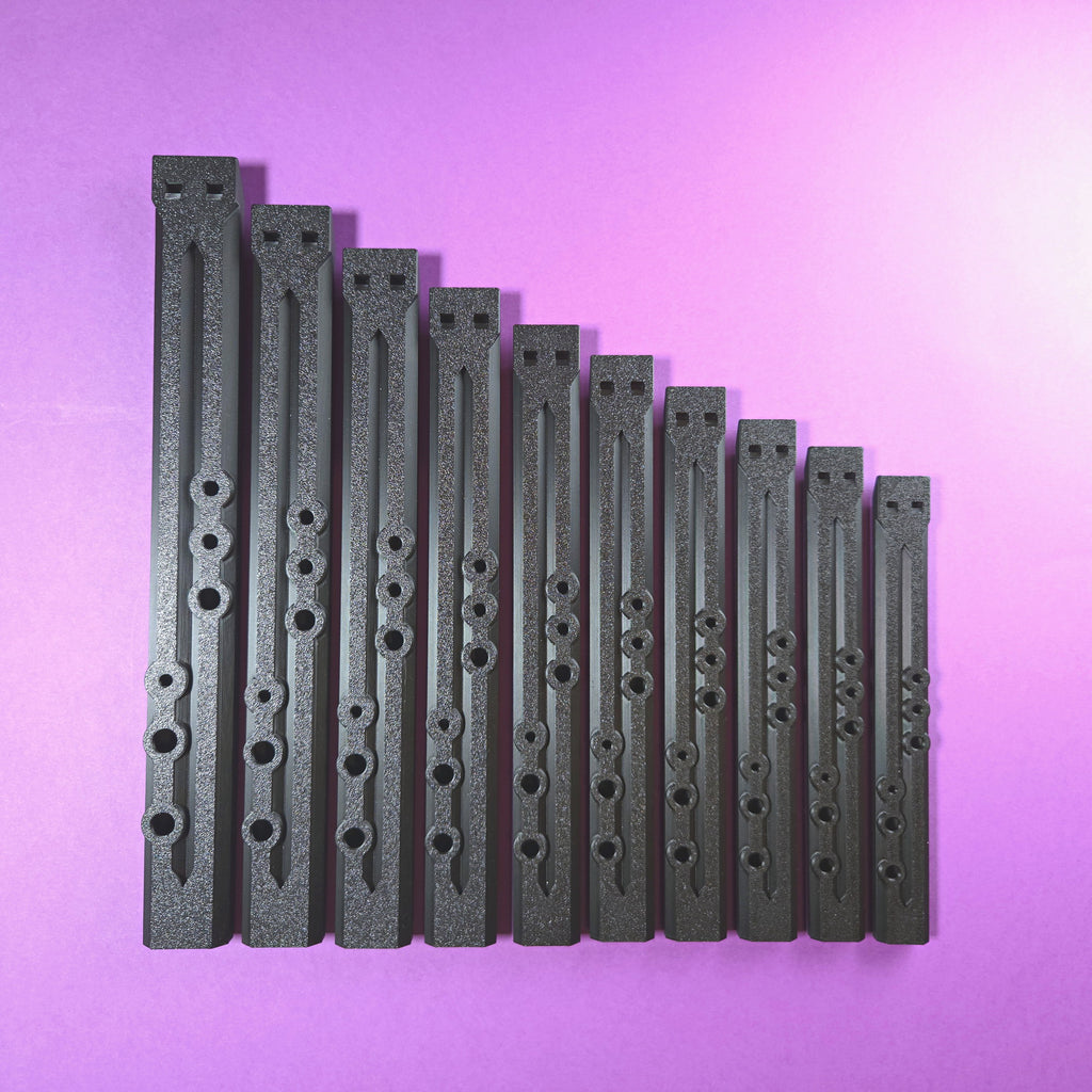 Major Harmonizer Drone Tune - 3D printed flute set by Tele Tunes