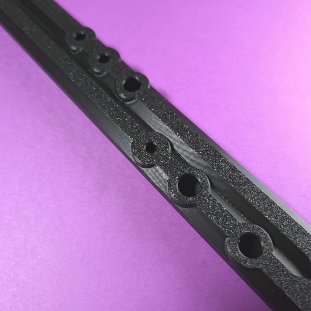 Major Harmonizer Drone Tune - finger holes detail