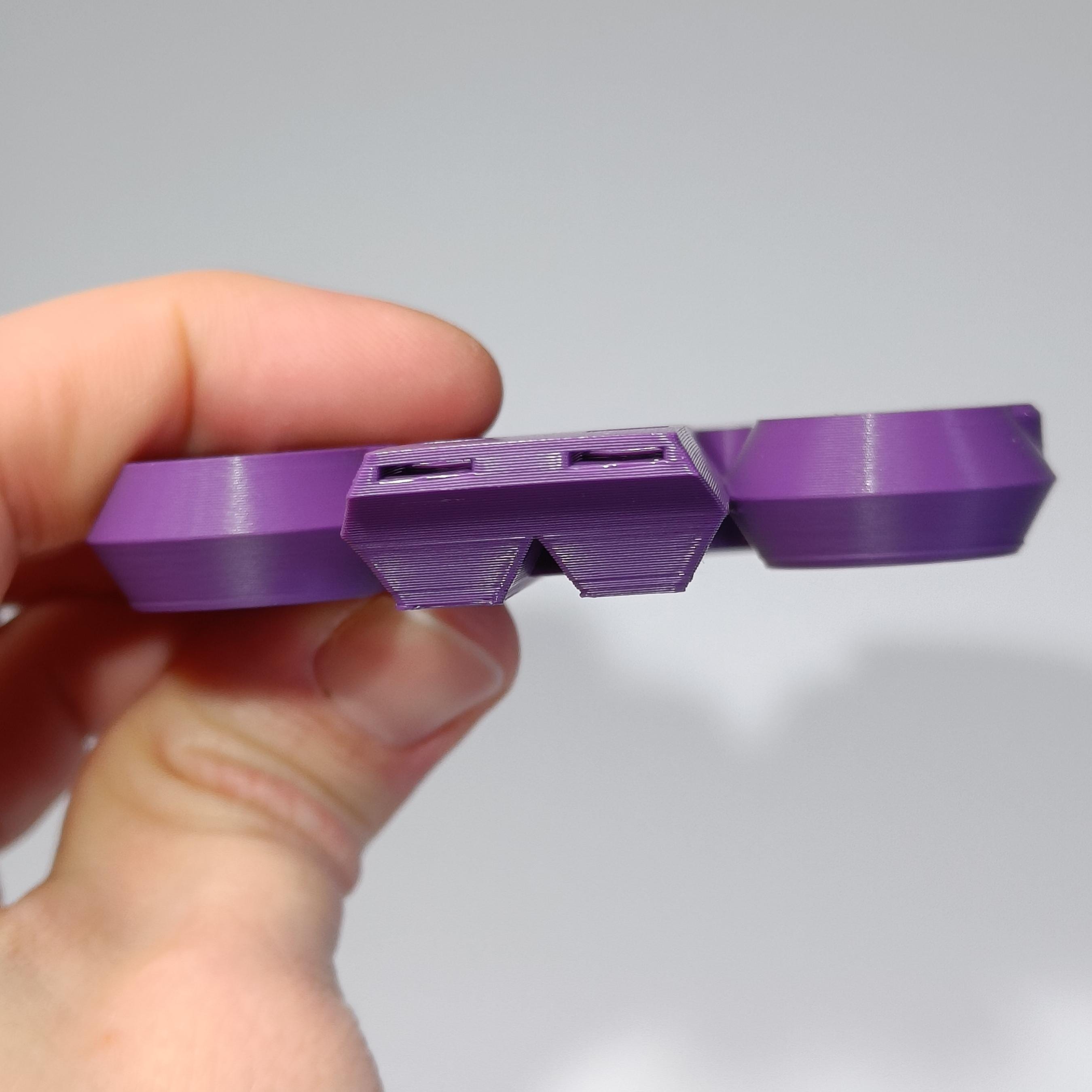 Octo Harmonizer - G Major - side edge profile view