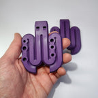 Octo Harmonizer - G Major - held in hand showing size